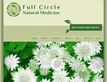 Tablet Screenshot of fullcirclenaturalmed.com